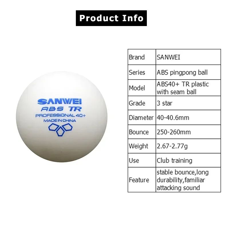 SANWEI-ABS TR 3 Star Table Ten - Table Tennis Video Game review and price