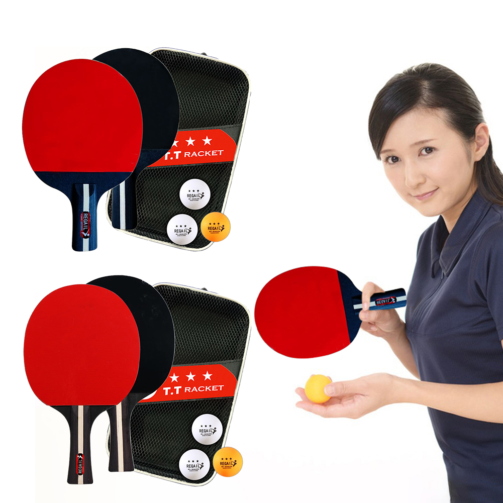 Table Tennis Racket 2 Rackets  - Table Tennis Video Game review and price