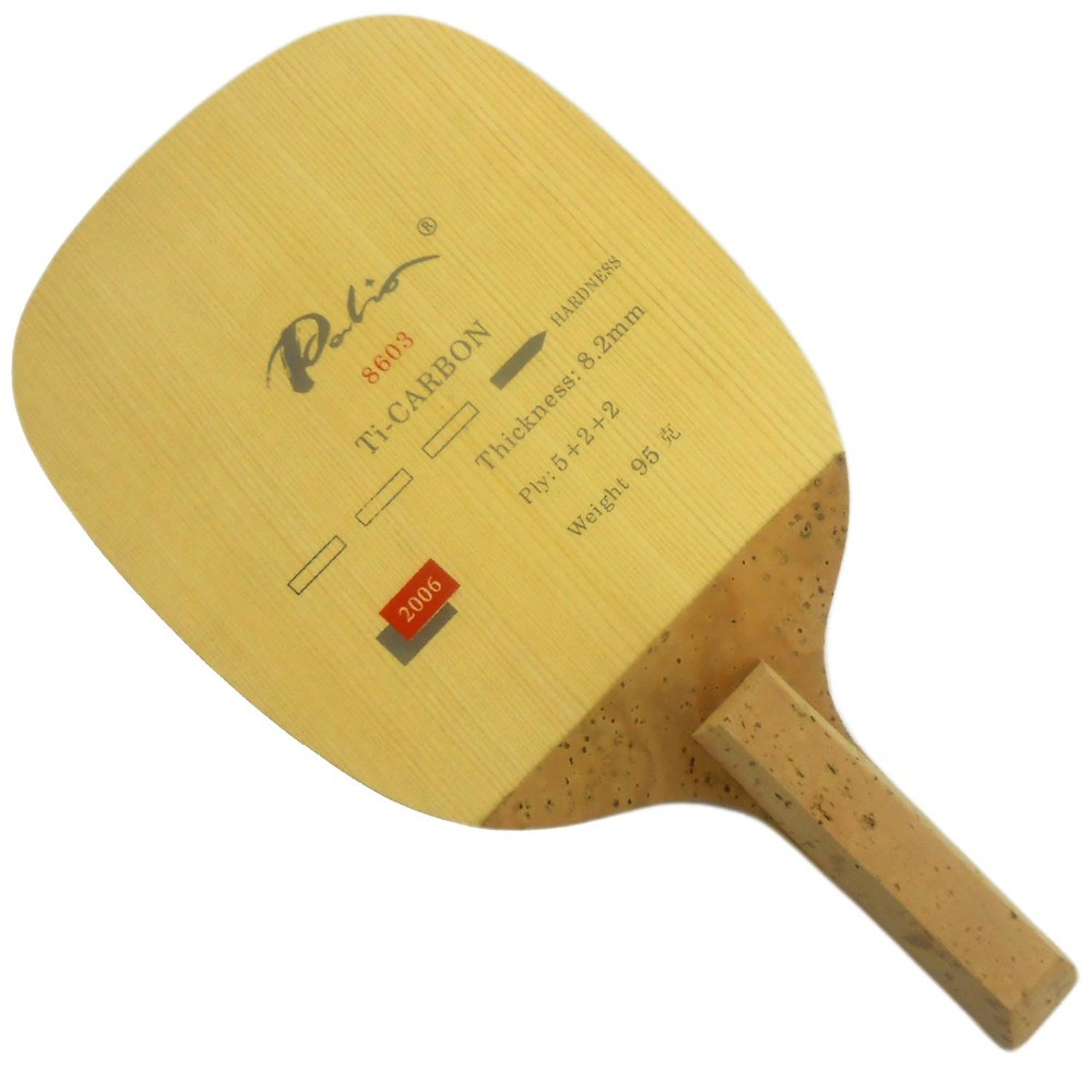 PALIO 8603 Carbon Titanium Tab - Table Tennis Japan review and price